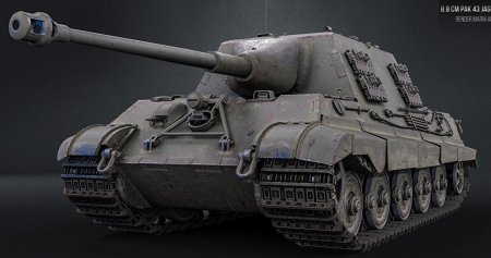8.8 cm Pak 43 JagdTiger. Гайд